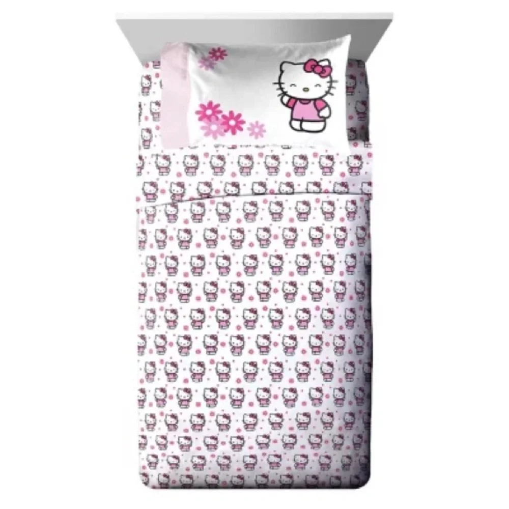 Hello Kitty Licensed Kids 5-Piece Bed-in-a-Bag